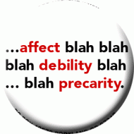 Affect Debility Precarity