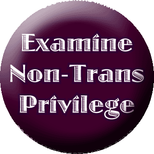 Examine Non-Trans Privilege